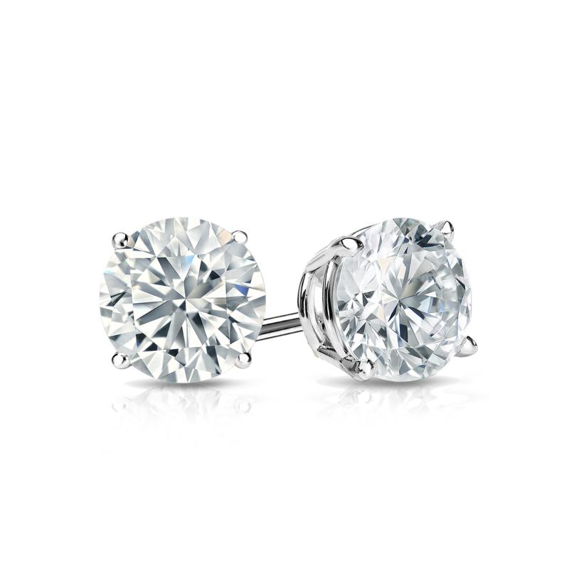 Diamond stud earrings 3 on sale carat