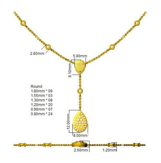 Necklaces 18 KT Yellow Gold