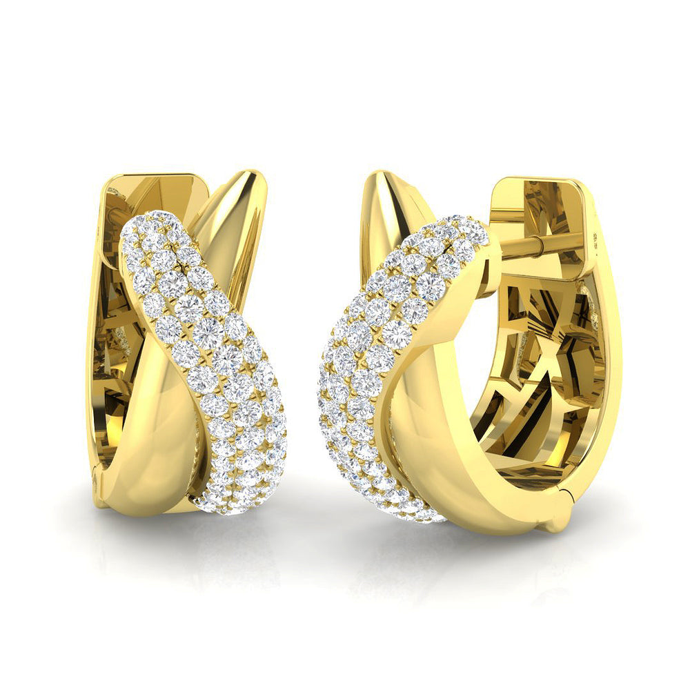 Earring 18 KT Yellow Gold