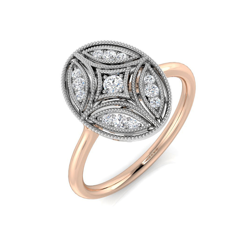 Ring 9 KT Rose Gold