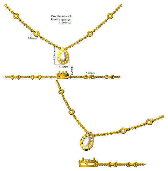 Necklaces 18 KT Yellow Gold