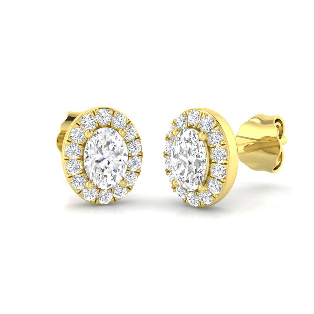 Earring 18 KT Yellow Gold