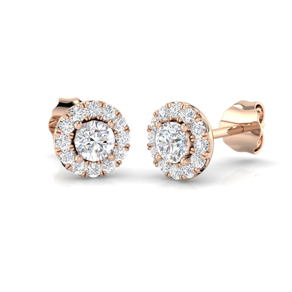 Earring 9 KT Rose Gold