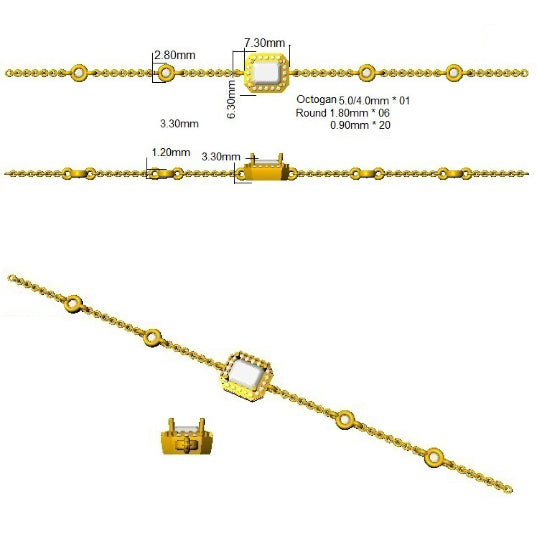 Bracelets 18 KT Yellow Gold