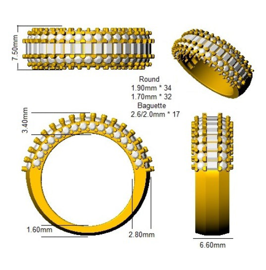 Ring 18 KT Yellow Gold