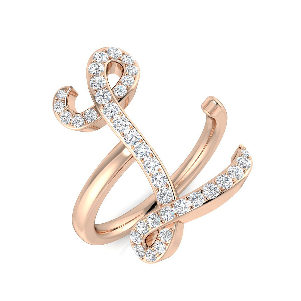 Ring 9 KT Rose Gold