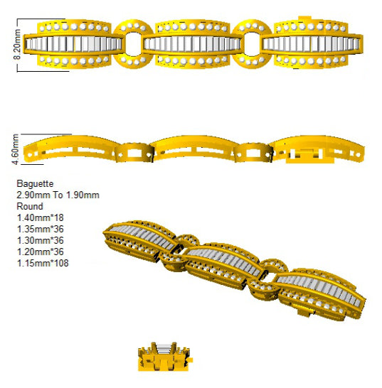 Bracelets 18 KT Yellow Gold