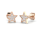 Earring 9 KT Rose Gold