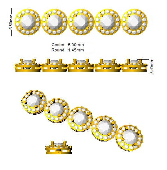 Bracelets 18 KT Yellow Gold