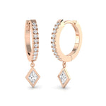 Earring 9 KT Rose Gold