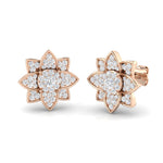 Earring 9 KT Rose Gold