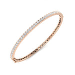 Bangles 9 KT Rose Gold