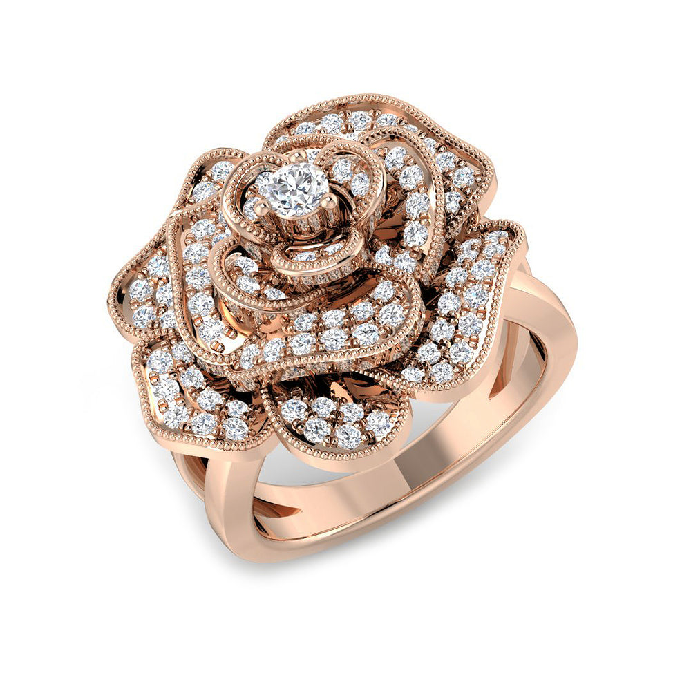 Ring 9 KT Rose Gold