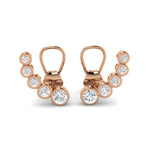 Earring 9 KT Rose Gold