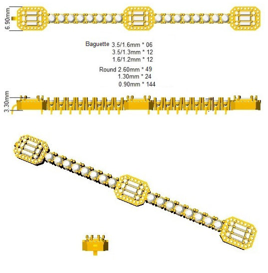 Bracelets 18 KT Yellow Gold