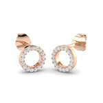 Earring 9 KT Rose Gold