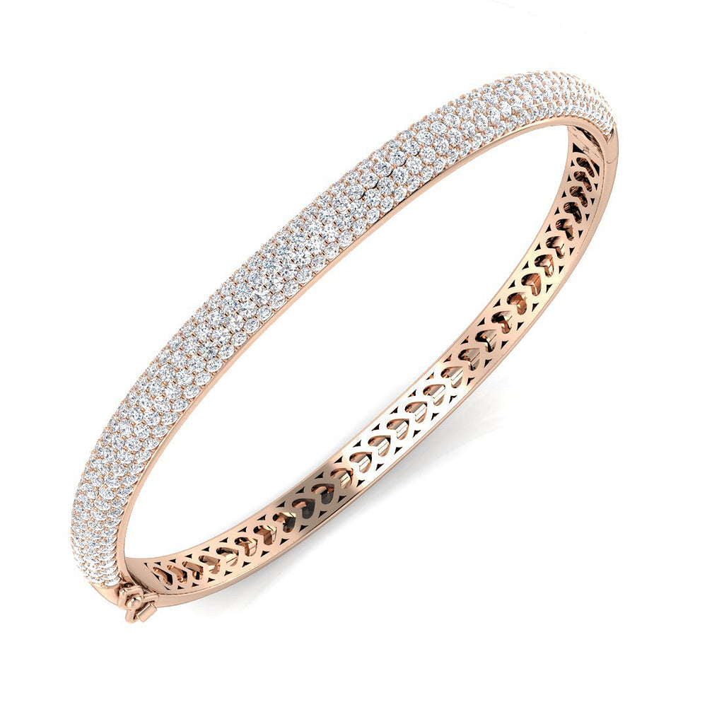 Bangles 9 KT Rose Gold