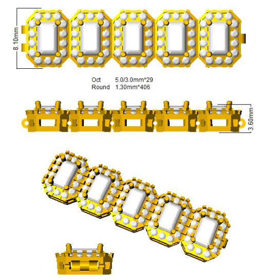 Bracelets 18 KT Yellow Gold