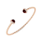 Bangles 9 KT Rose Gold