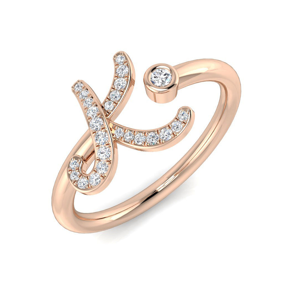 Ring 9 KT Rose Gold