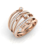 Ring 9 KT Rose Gold