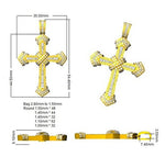 Cross 18 KT Yellow Gold