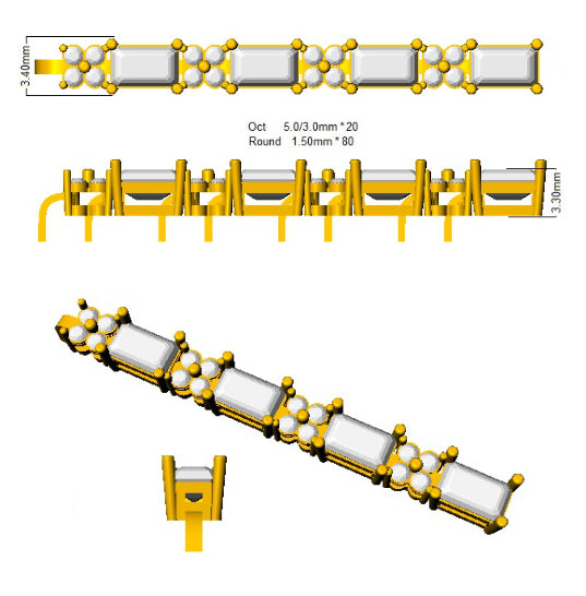 Bracelets 18 KT Yellow Gold