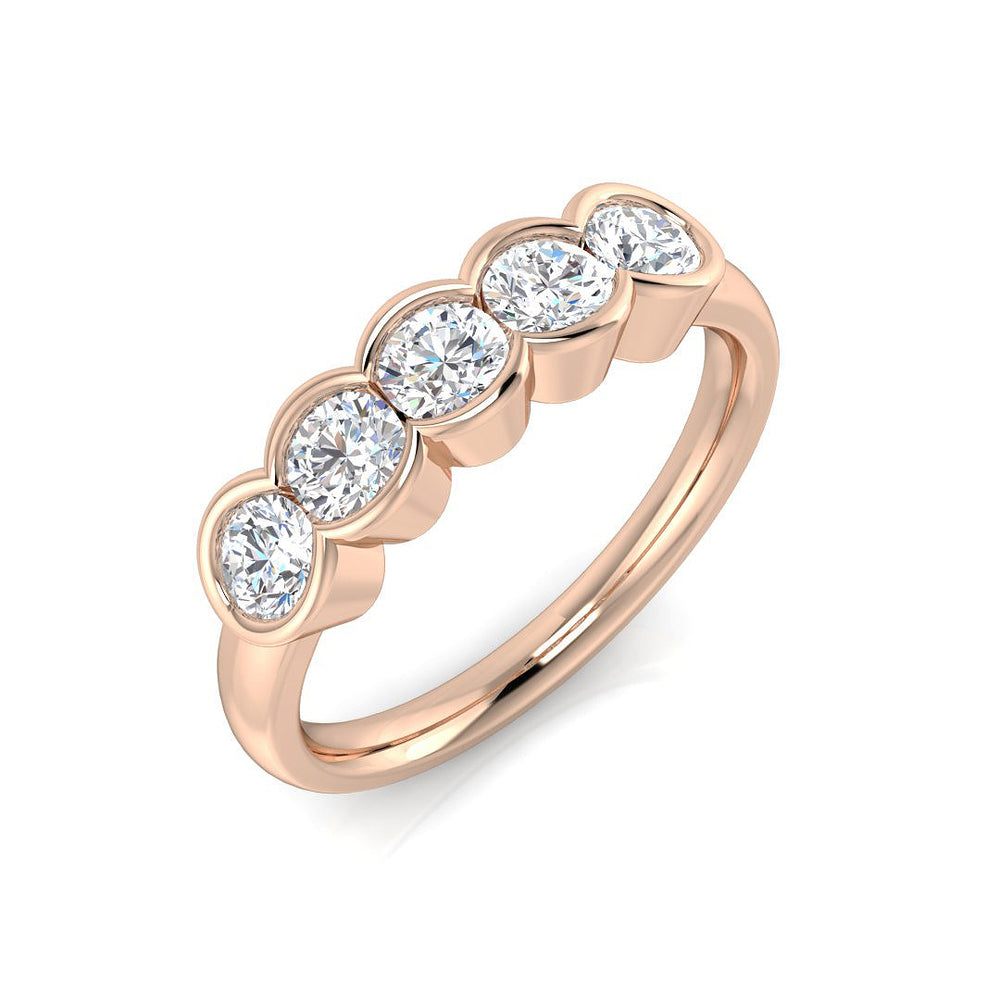 Ring 9 KT Rose Gold