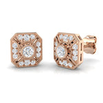 Earring 9 KT Rose Gold