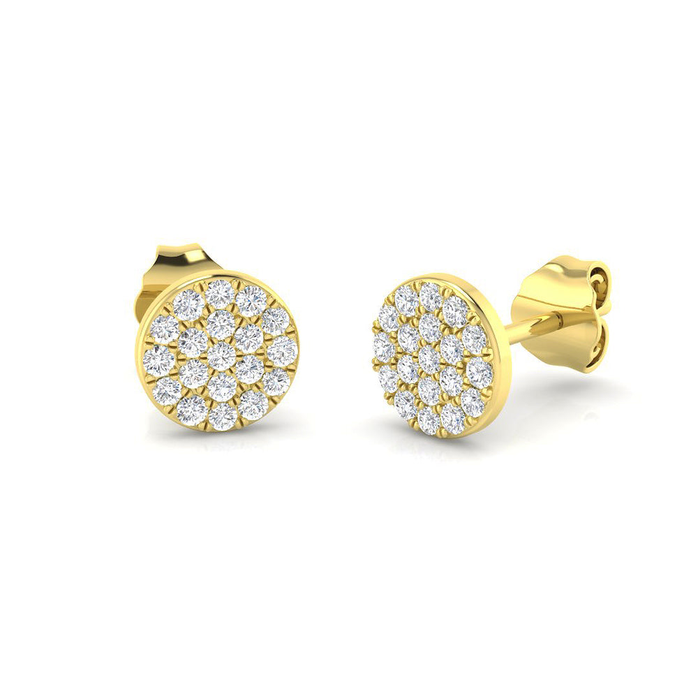 Earring 18 KT Yellow Gold