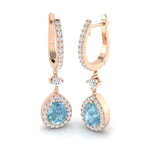 Earring 9 KT Rose Gold