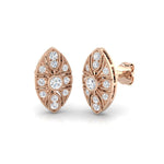 Earring 9 KT Rose Gold