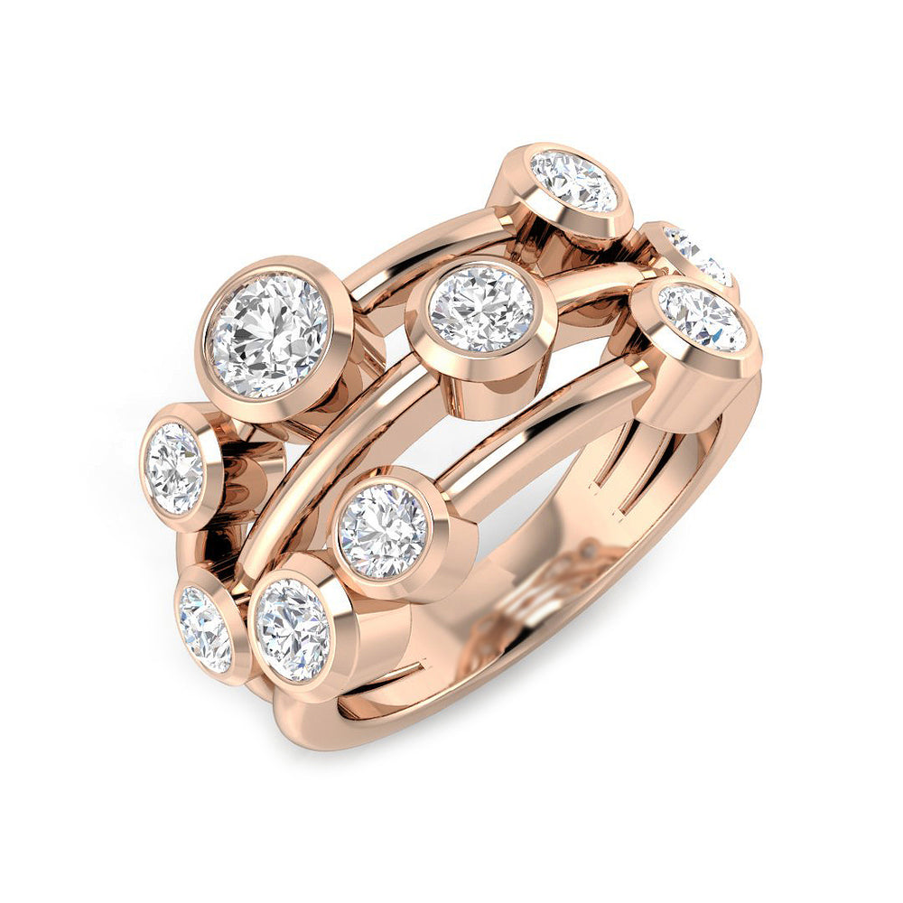 Ring 9 KT Rose Gold