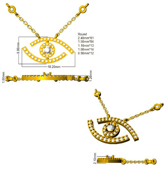 Necklaces 18 KT Yellow Gold