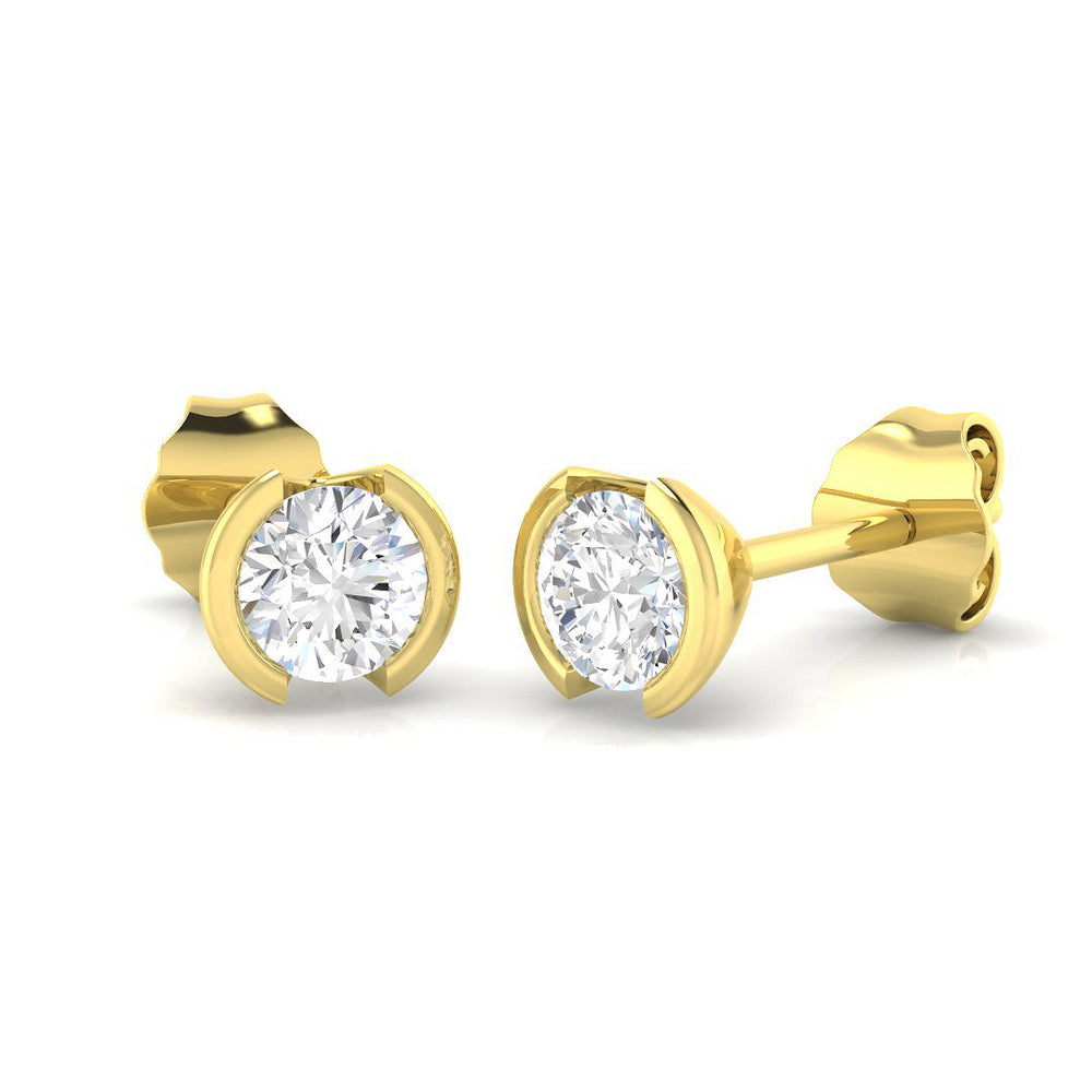 Earring 18 KT Yellow Gold