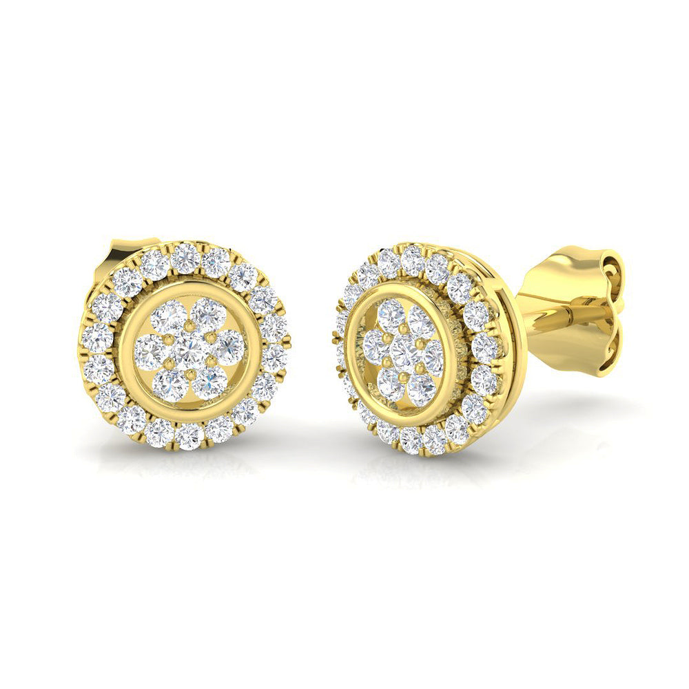 Earring 18 KT Yellow Gold