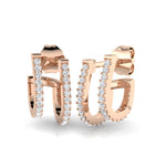 Earring 9 KT Rose Gold