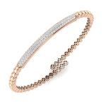 Bangles 9 KT Rose Gold