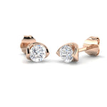 Earring 9 KT Rose Gold