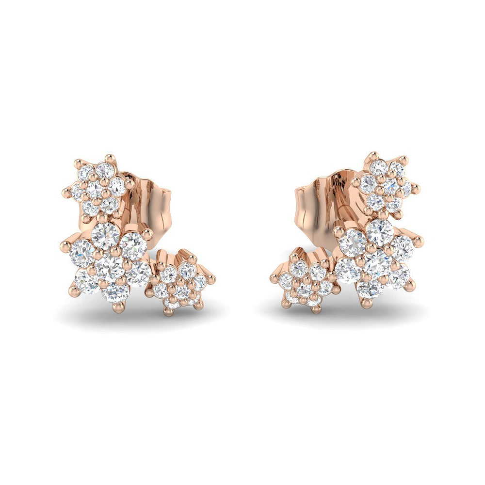 Earring 9 KT Rose Gold