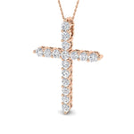 Cross 9 KT Rose Gold