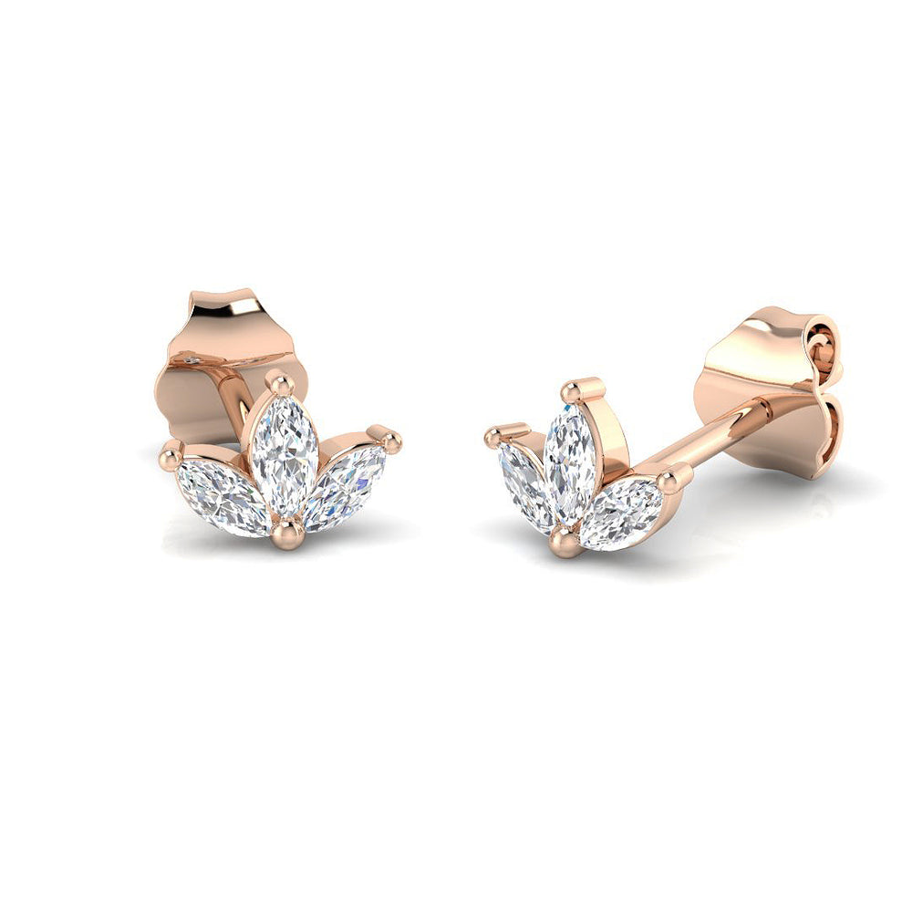 Earring 9 KT Rose Gold