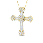 Cross 18 KT Yellow Gold