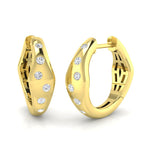 Earring 18 KT Yellow Gold