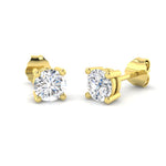 Earring 18 KT Yellow Gold