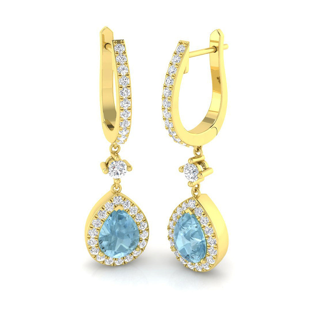 Earring 18 KT Yellow Gold