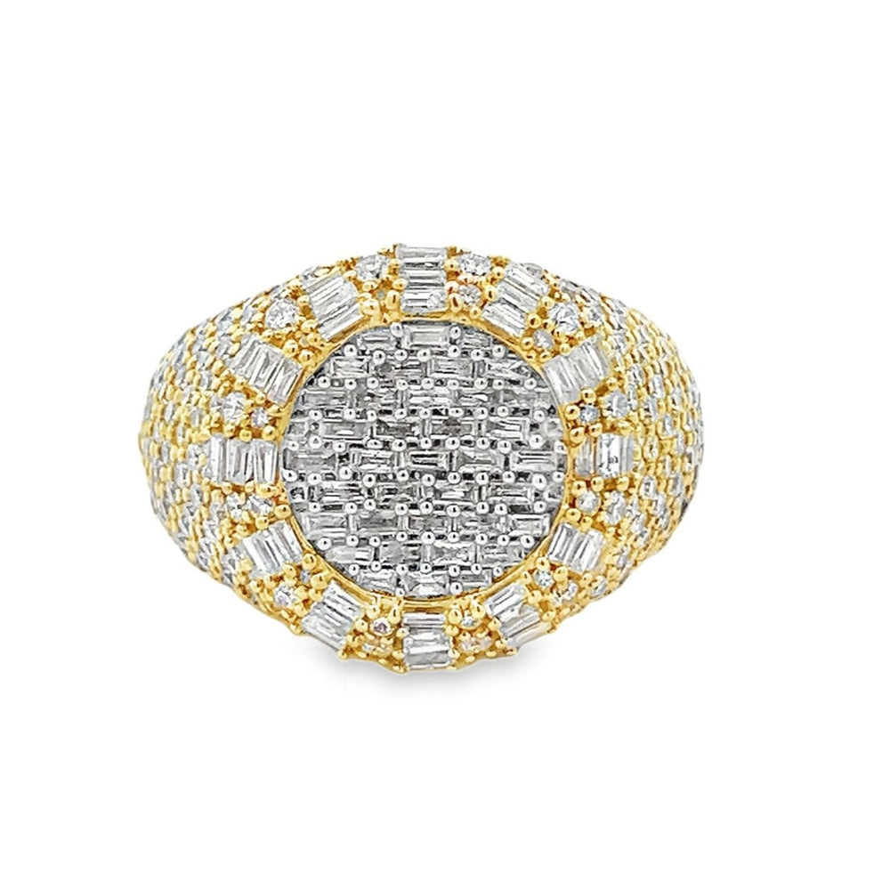 14K Yellow Statement Ring