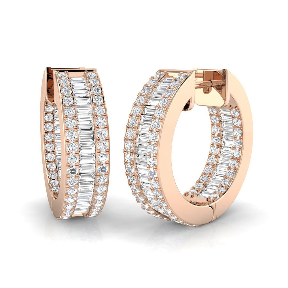 Earring 9 KT Rose Gold