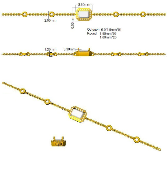 Bracelets 18 KT Yellow Gold