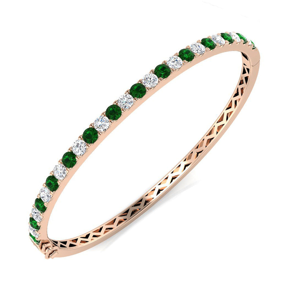 Bangles 9 KT Rose Gold